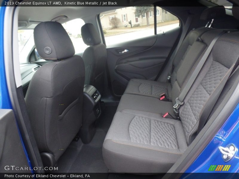 Kinetic Blue Metallic / Jet Black 2019 Chevrolet Equinox LT AWD