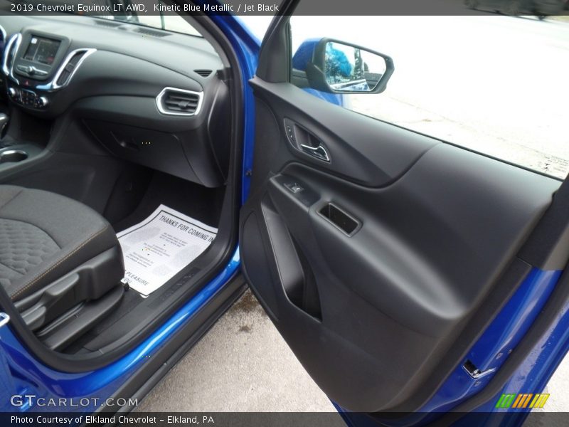 Kinetic Blue Metallic / Jet Black 2019 Chevrolet Equinox LT AWD