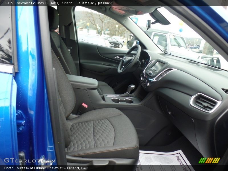 Kinetic Blue Metallic / Jet Black 2019 Chevrolet Equinox LT AWD