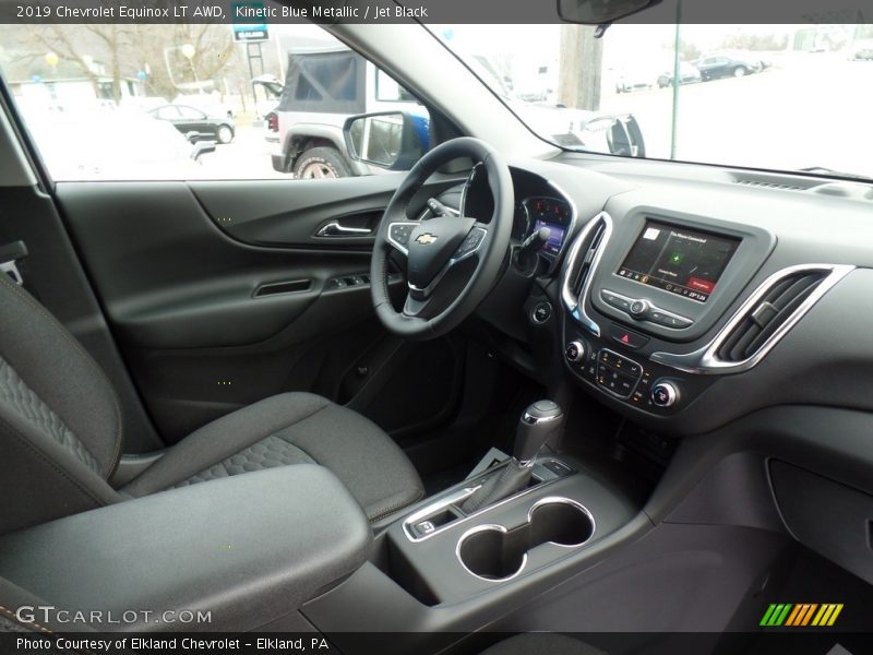 Kinetic Blue Metallic / Jet Black 2019 Chevrolet Equinox LT AWD