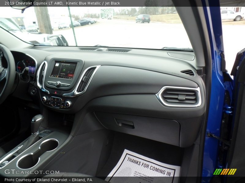 Kinetic Blue Metallic / Jet Black 2019 Chevrolet Equinox LT AWD