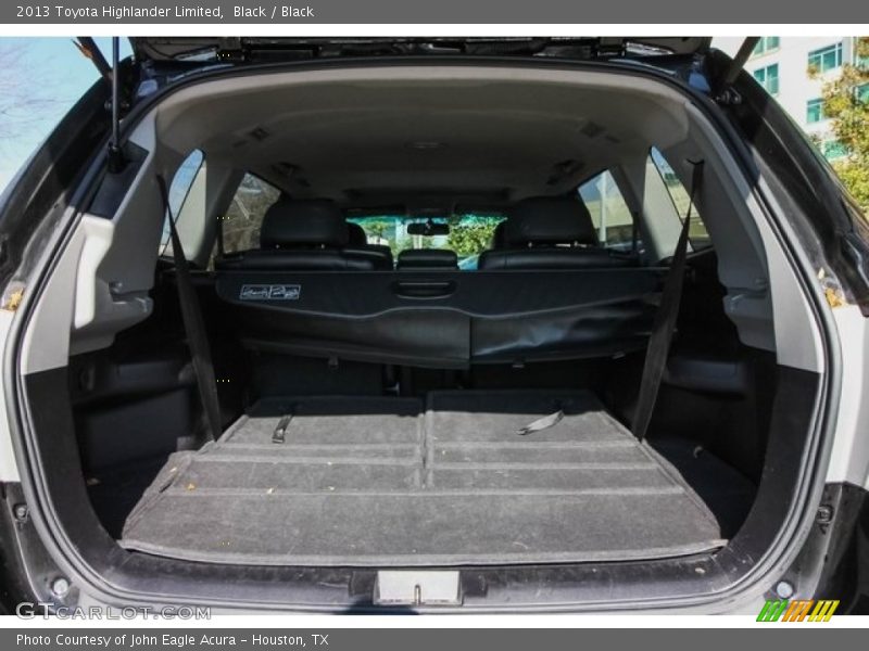 Black / Black 2013 Toyota Highlander Limited