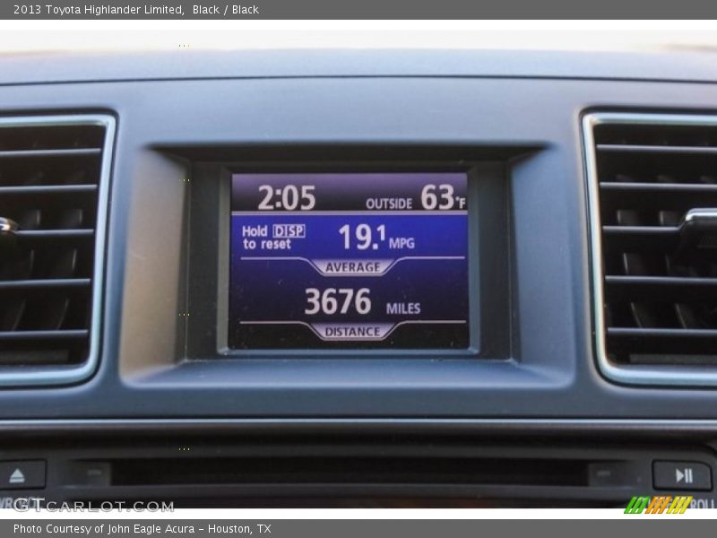 Black / Black 2013 Toyota Highlander Limited