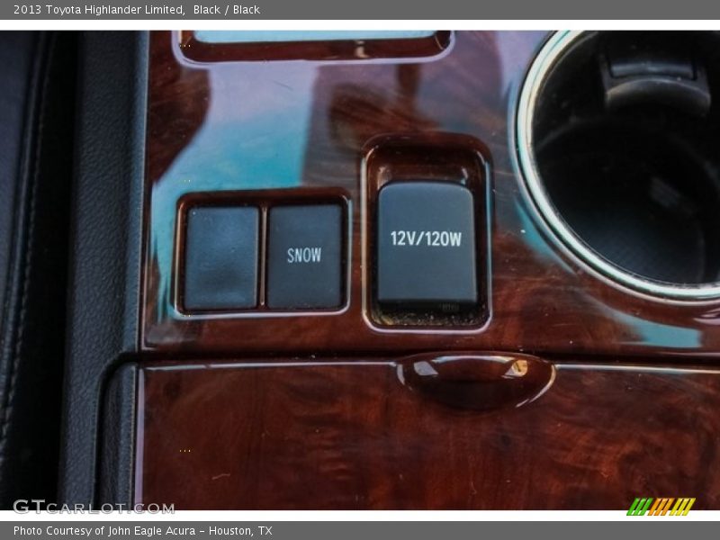 Black / Black 2013 Toyota Highlander Limited