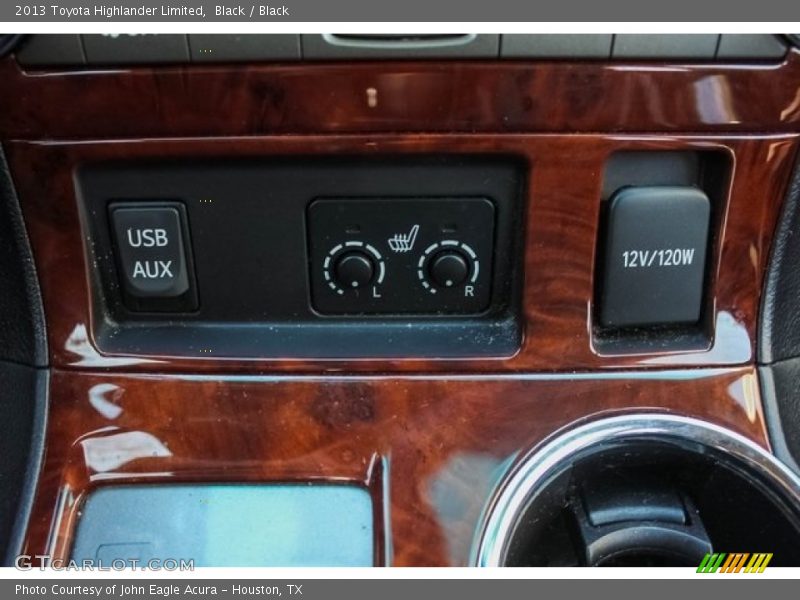 Black / Black 2013 Toyota Highlander Limited