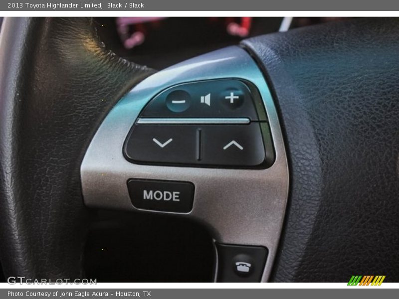 Black / Black 2013 Toyota Highlander Limited