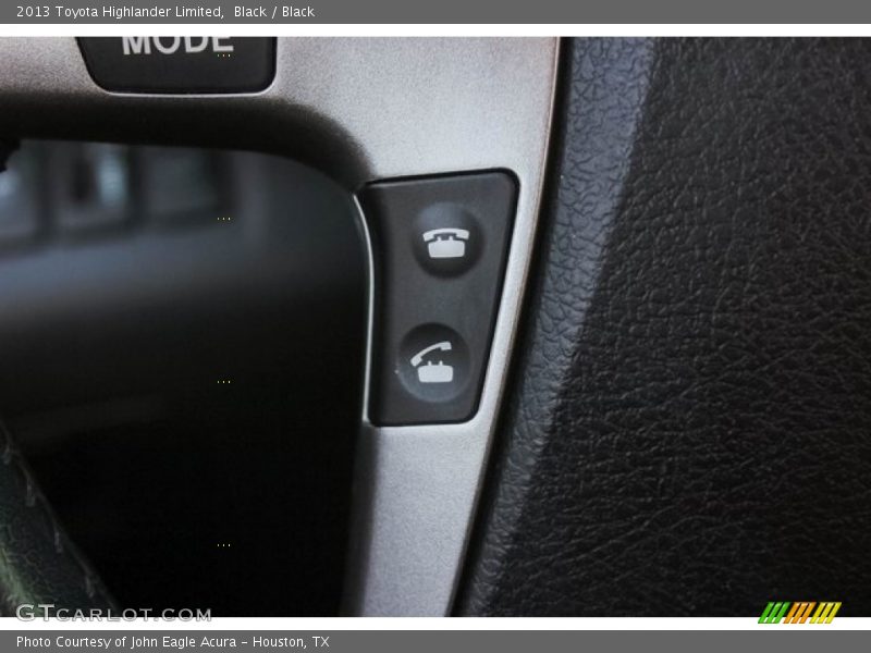 Black / Black 2013 Toyota Highlander Limited