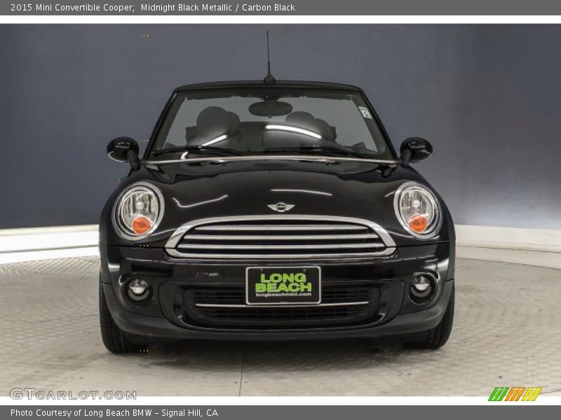 Midnight Black Metallic / Carbon Black 2015 Mini Convertible Cooper