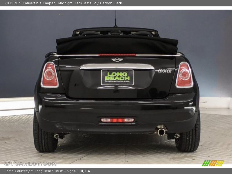 Midnight Black Metallic / Carbon Black 2015 Mini Convertible Cooper