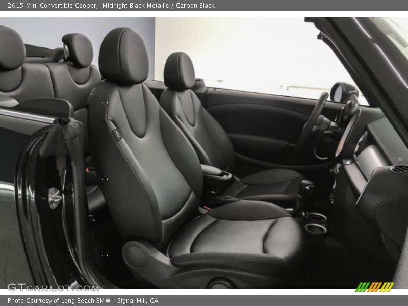Midnight Black Metallic / Carbon Black 2015 Mini Convertible Cooper