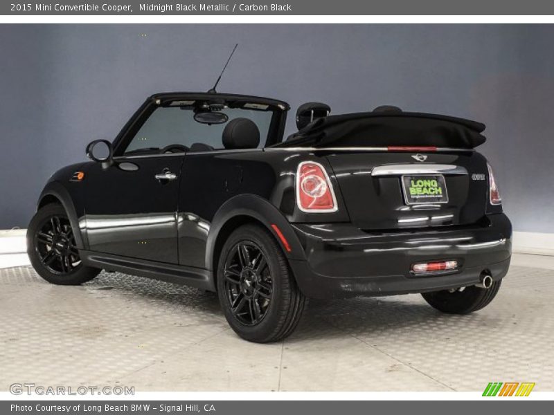 Midnight Black Metallic / Carbon Black 2015 Mini Convertible Cooper