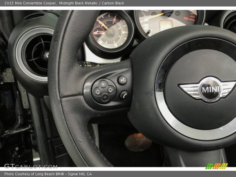 Midnight Black Metallic / Carbon Black 2015 Mini Convertible Cooper