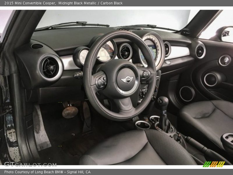 Midnight Black Metallic / Carbon Black 2015 Mini Convertible Cooper