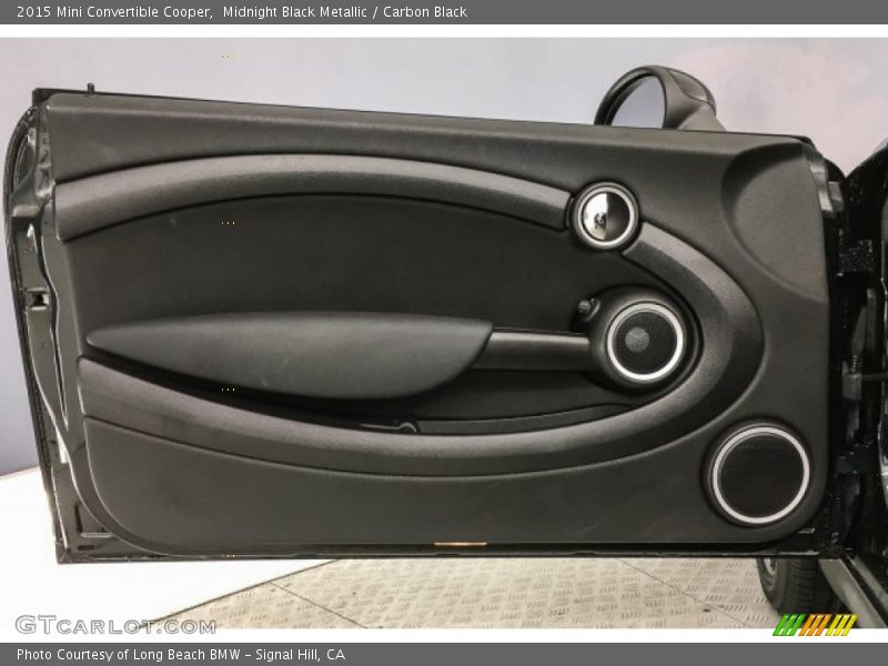 Midnight Black Metallic / Carbon Black 2015 Mini Convertible Cooper