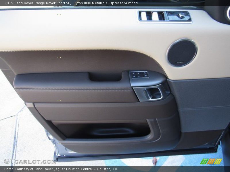 Byron Blue Metallic / Espresso/Almond 2019 Land Rover Range Rover Sport SE