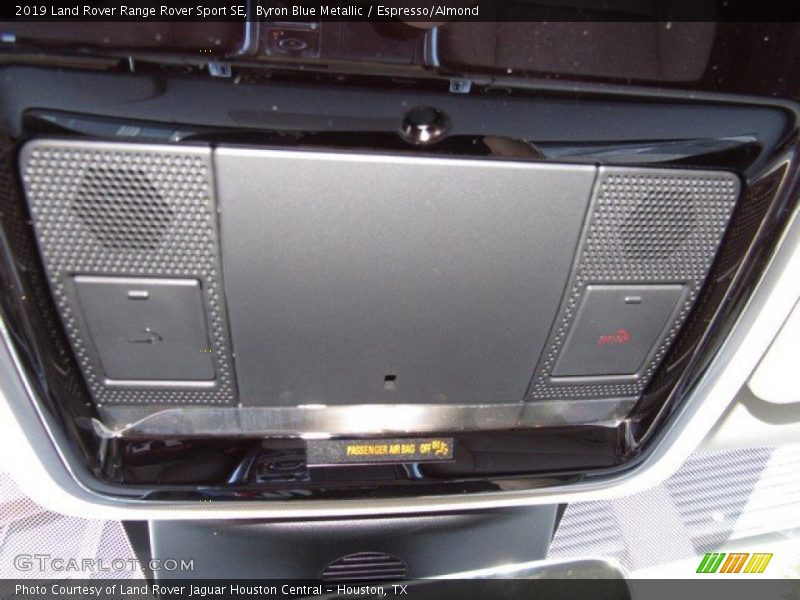 Byron Blue Metallic / Espresso/Almond 2019 Land Rover Range Rover Sport SE