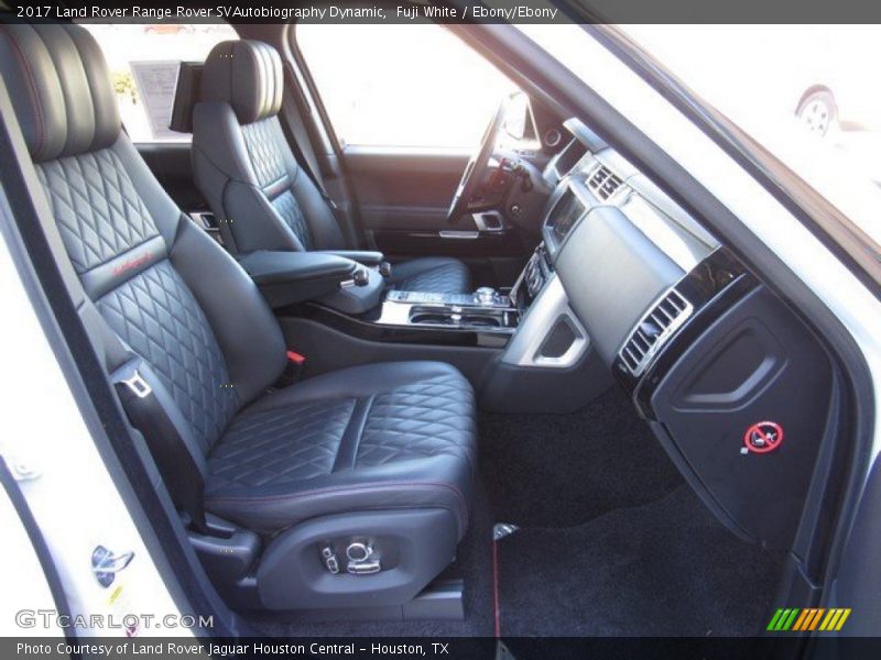 Front Seat of 2017 Range Rover SVAutobiography Dynamic