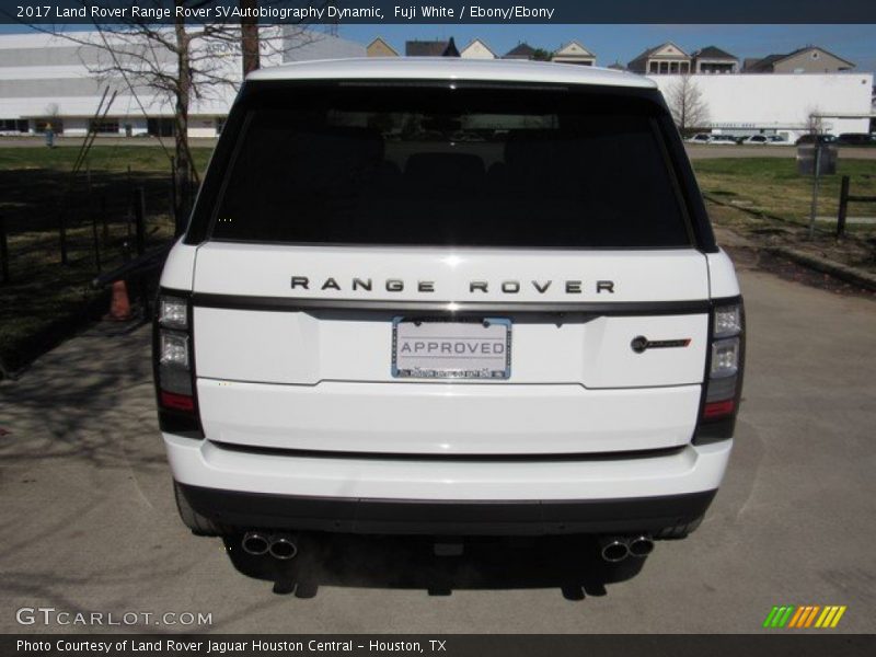 Fuji White / Ebony/Ebony 2017 Land Rover Range Rover SVAutobiography Dynamic