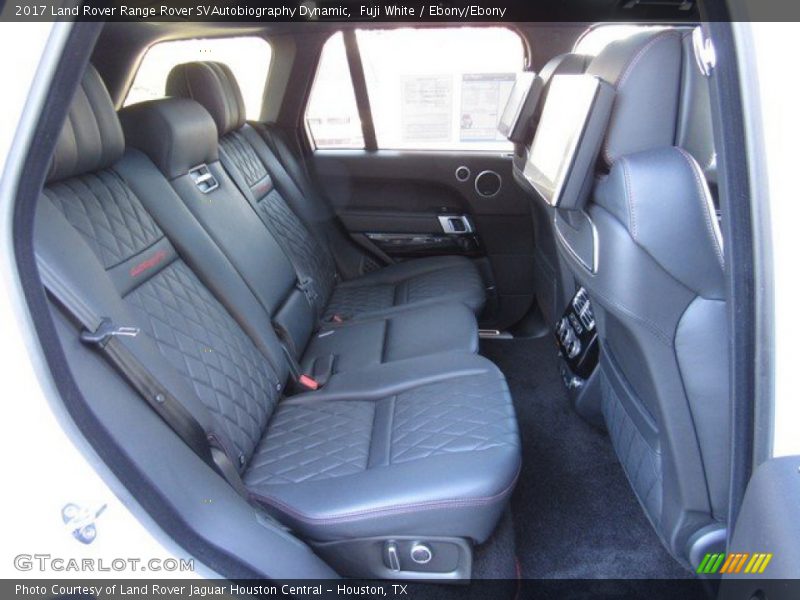 Rear Seat of 2017 Range Rover SVAutobiography Dynamic