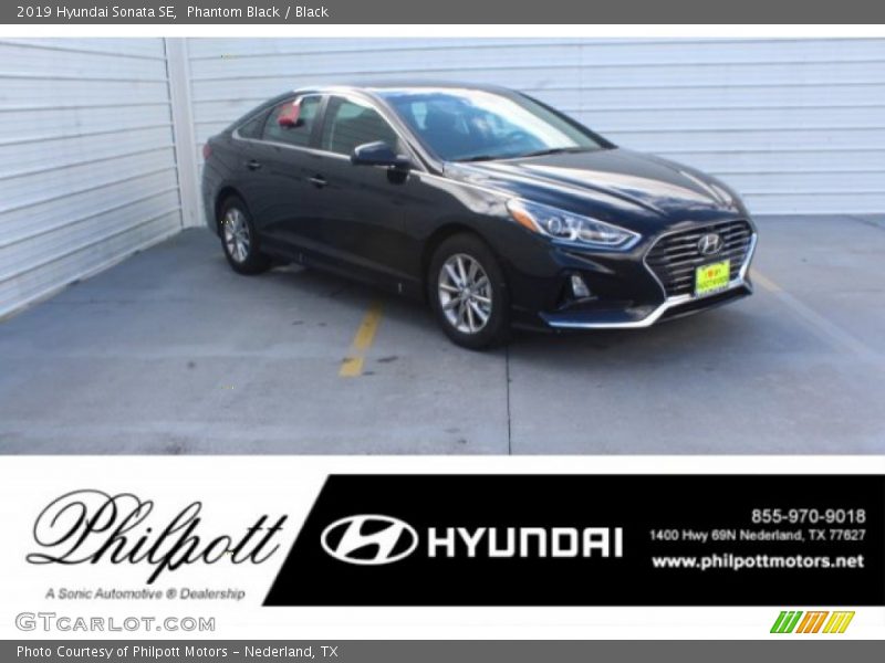 Phantom Black / Black 2019 Hyundai Sonata SE