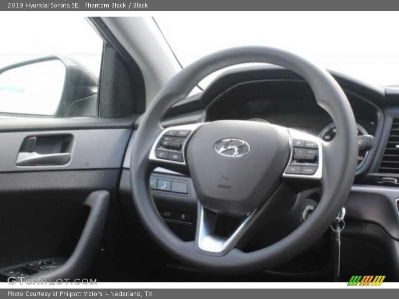 Phantom Black / Black 2019 Hyundai Sonata SE