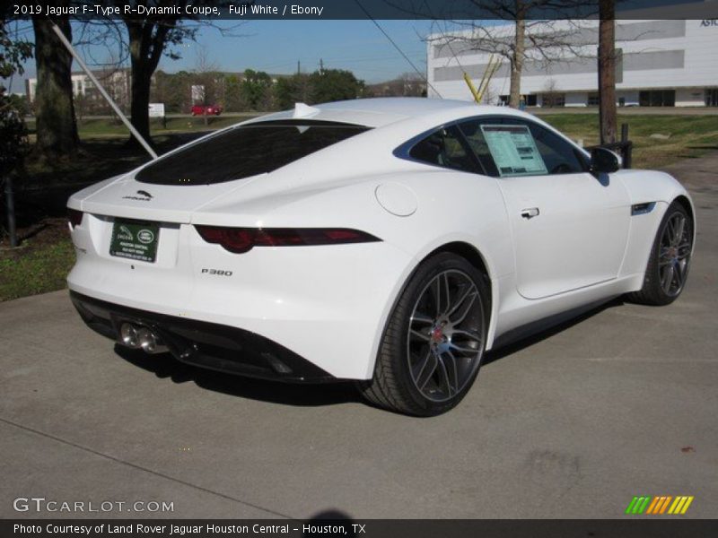 Fuji White / Ebony 2019 Jaguar F-Type R-Dynamic Coupe
