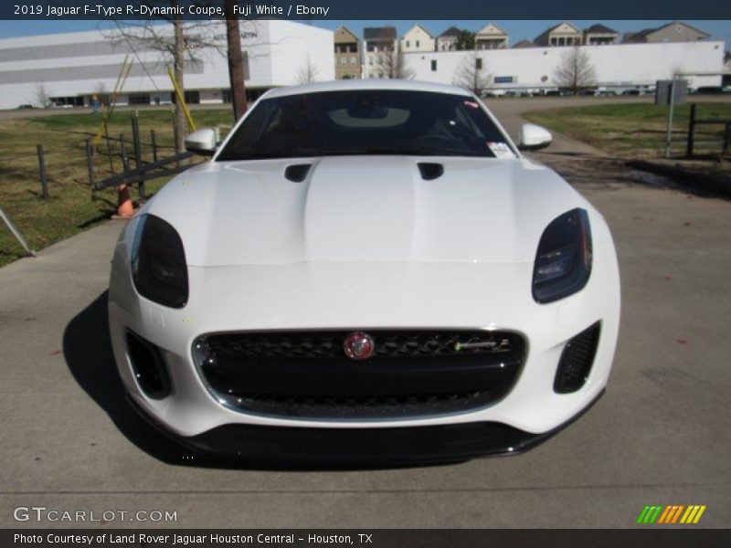 Fuji White / Ebony 2019 Jaguar F-Type R-Dynamic Coupe