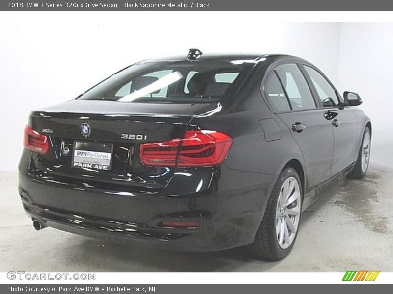 Black Sapphire Metallic / Black 2018 BMW 3 Series 320i xDrive Sedan