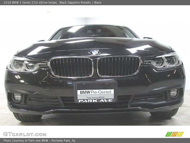 Black Sapphire Metallic / Black 2018 BMW 3 Series 320i xDrive Sedan