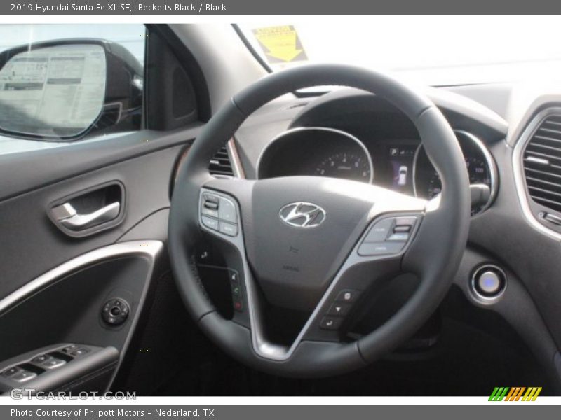 Becketts Black / Black 2019 Hyundai Santa Fe XL SE