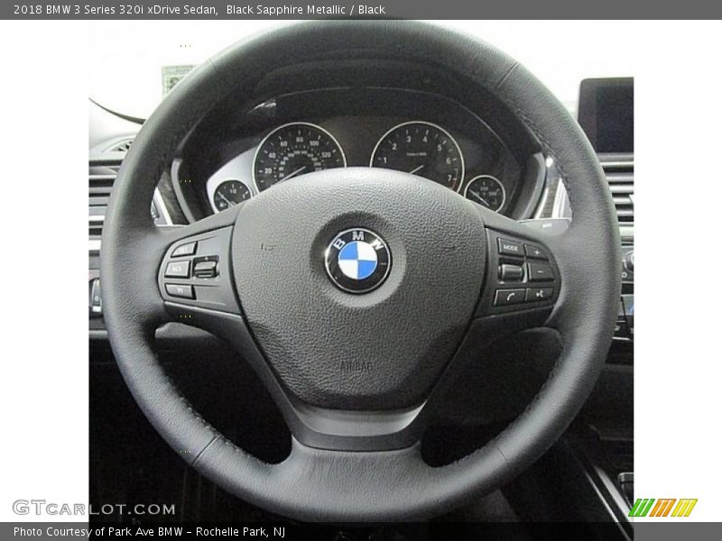 Black Sapphire Metallic / Black 2018 BMW 3 Series 320i xDrive Sedan