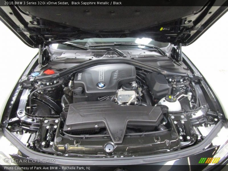 Black Sapphire Metallic / Black 2018 BMW 3 Series 320i xDrive Sedan
