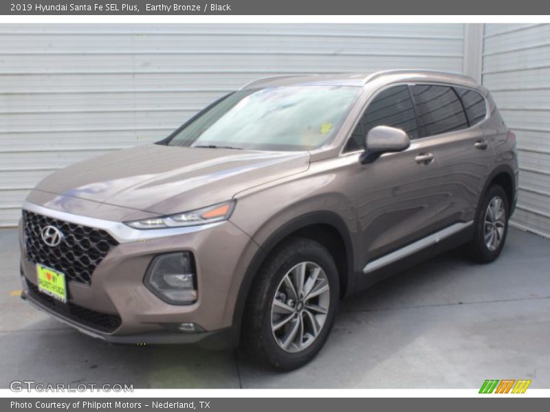 Earthy Bronze / Black 2019 Hyundai Santa Fe SEL Plus