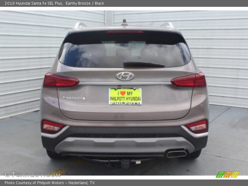 Earthy Bronze / Black 2019 Hyundai Santa Fe SEL Plus