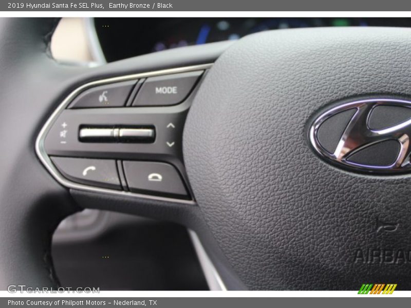 Earthy Bronze / Black 2019 Hyundai Santa Fe SEL Plus