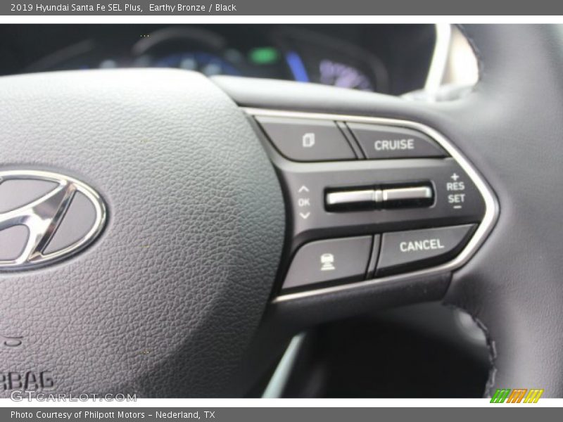 Earthy Bronze / Black 2019 Hyundai Santa Fe SEL Plus