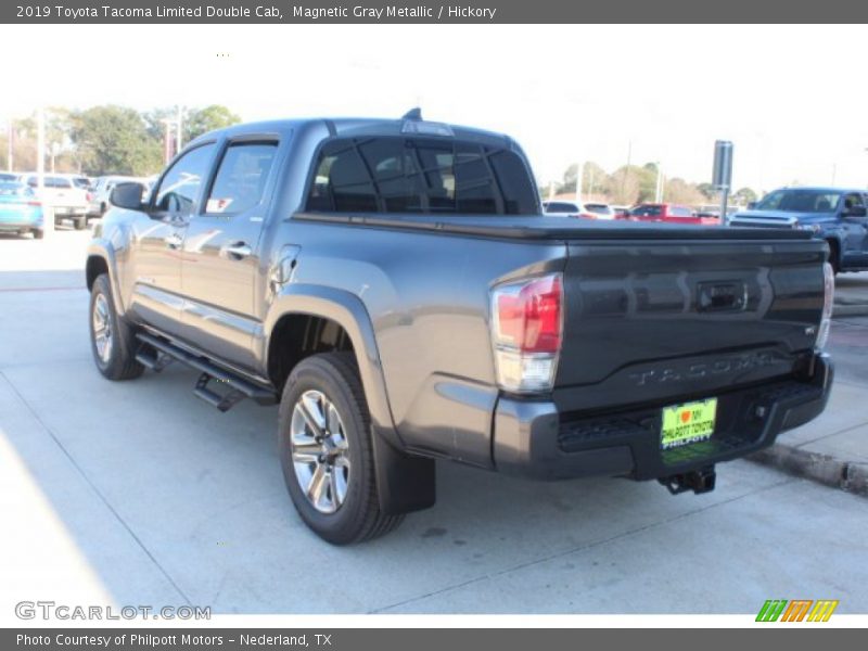 Magnetic Gray Metallic / Hickory 2019 Toyota Tacoma Limited Double Cab