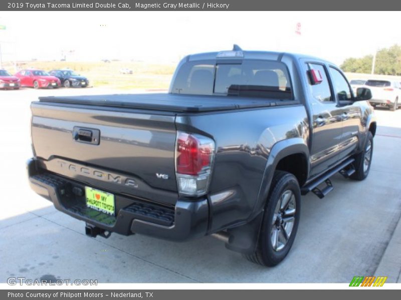 Magnetic Gray Metallic / Hickory 2019 Toyota Tacoma Limited Double Cab