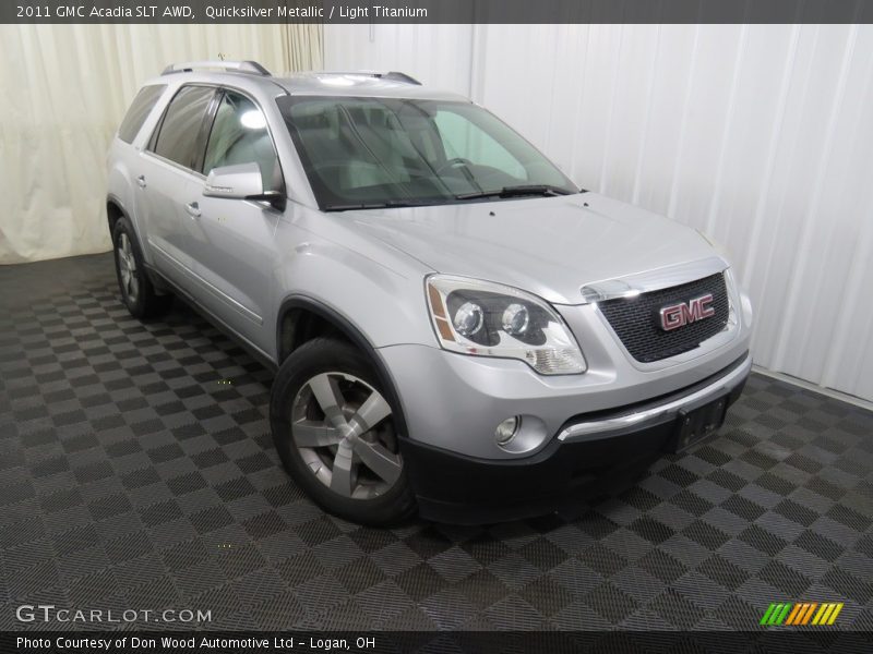 Quicksilver Metallic / Light Titanium 2011 GMC Acadia SLT AWD