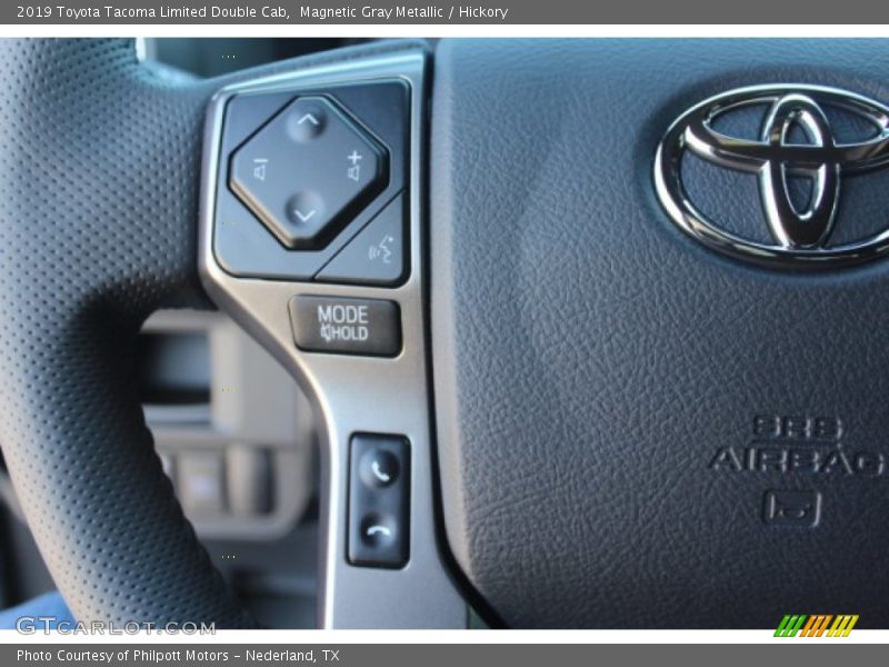 Magnetic Gray Metallic / Hickory 2019 Toyota Tacoma Limited Double Cab
