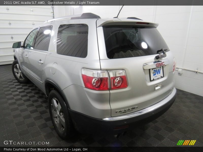 Quicksilver Metallic / Light Titanium 2011 GMC Acadia SLT AWD