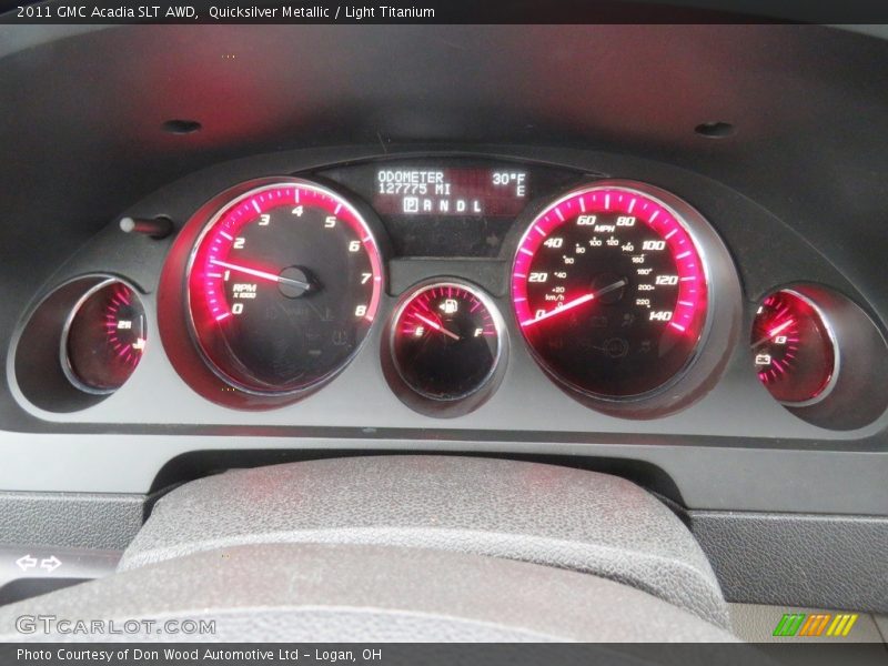 Quicksilver Metallic / Light Titanium 2011 GMC Acadia SLT AWD