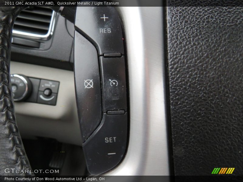 Quicksilver Metallic / Light Titanium 2011 GMC Acadia SLT AWD