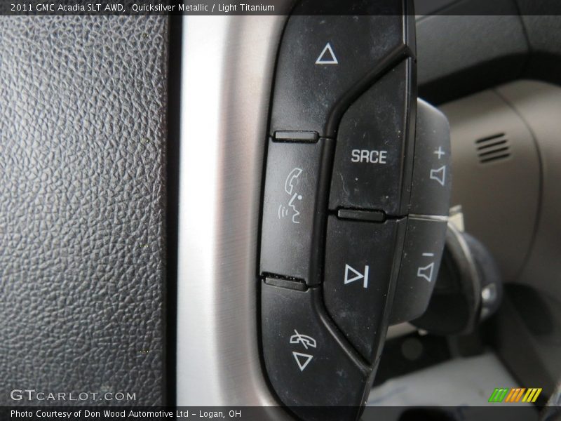 Quicksilver Metallic / Light Titanium 2011 GMC Acadia SLT AWD