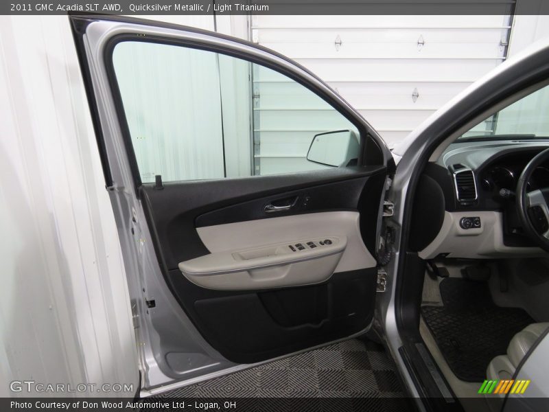 Quicksilver Metallic / Light Titanium 2011 GMC Acadia SLT AWD