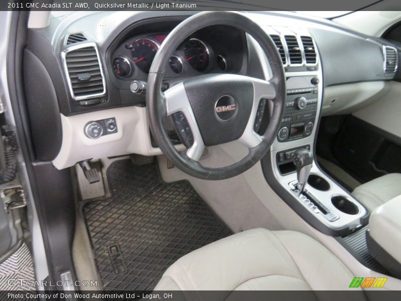 Quicksilver Metallic / Light Titanium 2011 GMC Acadia SLT AWD