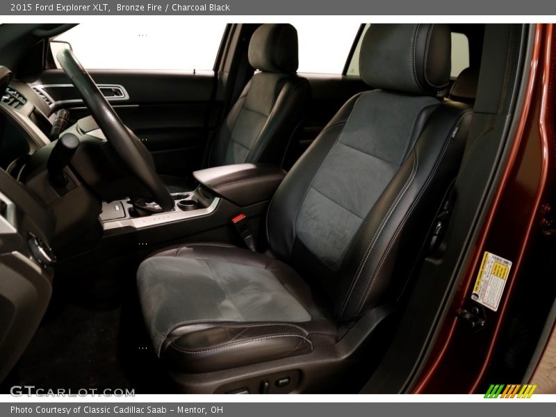 Bronze Fire / Charcoal Black 2015 Ford Explorer XLT