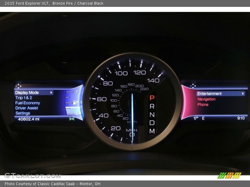 Bronze Fire / Charcoal Black 2015 Ford Explorer XLT