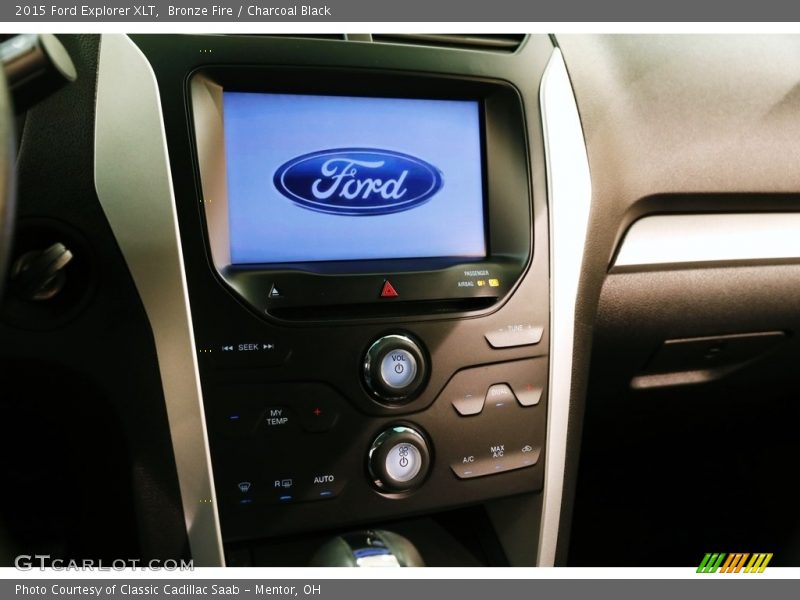 Bronze Fire / Charcoal Black 2015 Ford Explorer XLT