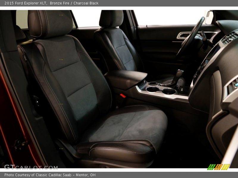Bronze Fire / Charcoal Black 2015 Ford Explorer XLT